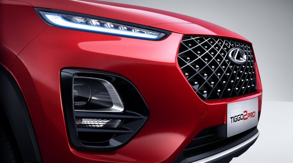 Chery Tiggo 2 Pro Решітка радіатора та фари